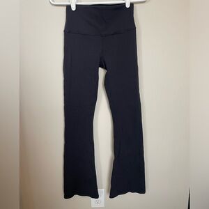 ALO Yoga Black Mini Flare Pants